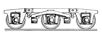 PRR 6-Wheel Passenger Trucks