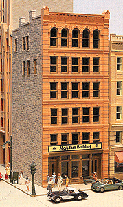 McAdam Building -- Kit - 4 x 5 x 9.2" 10.2 x 12.7 x 23.4cm