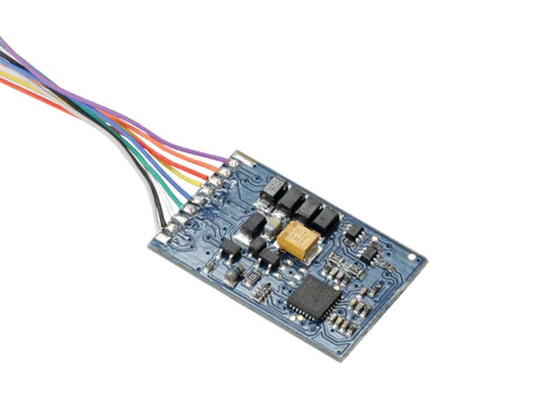 LokPilot Standard DCC Control Decoder -- NEM652 8-Pin Plug with Wire Harness