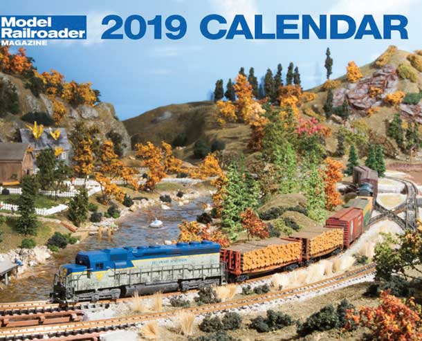 2019 Calendar -- Model Railroader