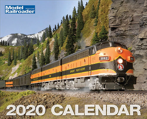 2020 Calendar -- Model Railroader Magazine