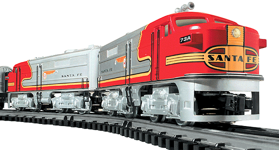 Alco AA Set Powered -- Santa Fe