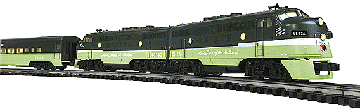 Gold Line(tm) Diesel F-7 A-A Set Powered -- Northern Pacific "Main Street of the Northwest"