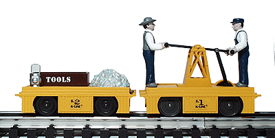 Hand Car & Trailer -- K-LINE