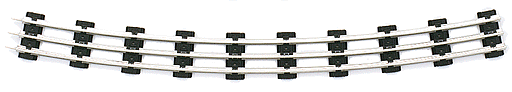 O Gauge Track - Curved -- 120" Radius