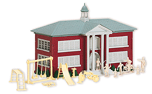 K-Lineville(R) Building Kits -- School & Playground