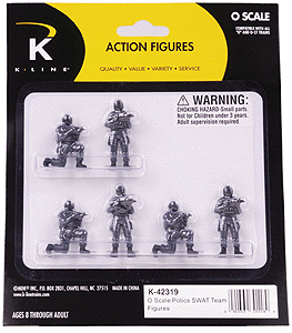 Emergency Workers -- Police SWAT Team pkg(6)
