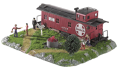 Caboose Yard Office -- Santa Fe