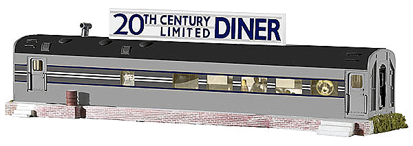 Operating Diner -- New York Central (gray)