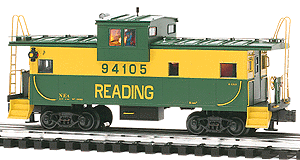 Classic Extended Vision Caboose -- Reading