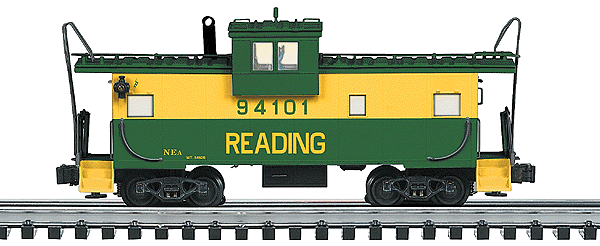 Gold Line(tm) Scale Caboose -- Reading