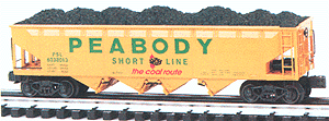 Classic Diecast Hopper w/Load -- Peabody