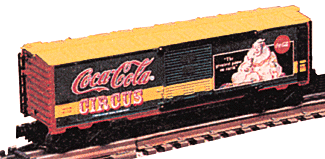 Coca-Cola Circus Boxcar
