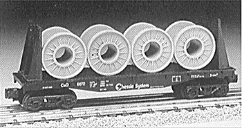 Chessie Flatcar w/coils