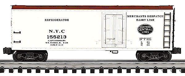 Operating Milk Car -- New York Central