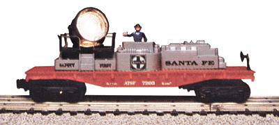 Searchlight car Santa Fe