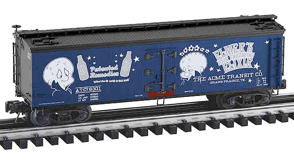 Gold Line(TM) 40' Wood Sided Reefer - Looney Tunes Series -- Elmer Fudd "Intelligence Inhancing Elixer"