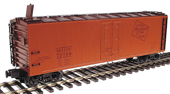 Gold Line(tm) Reefer -- Milwaukee Road