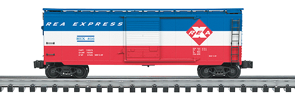 Gold Line(tm) Boxcar -- REA Express