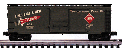 Gold Line(tm) Boxcar -- Toledo, Peoria & Western #608