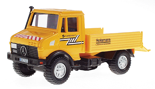 Diecast Construction Equipment -- Unimog Flatbed