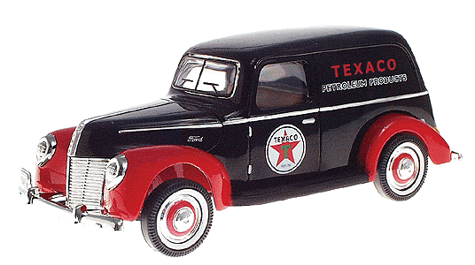 Texaco Vehicles (Assembled, Diecast) -- Delivery Van