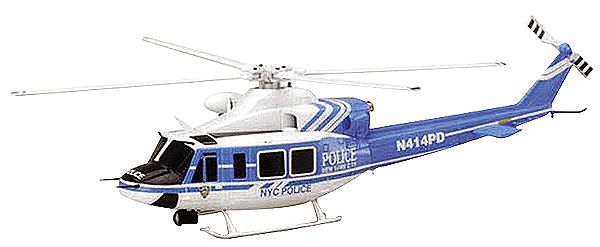 Aircraft - Bell 412 Helicopter -- City of New York Police Dept. (NYPD)