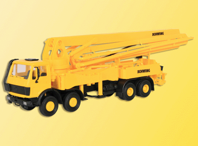 Construction Equipment -- Schwing Concrete Pump (yellow)