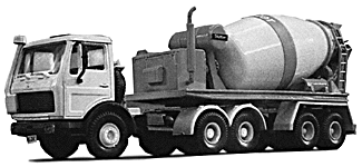 DB concrete truck