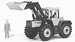 MB tractor w/frnt loader