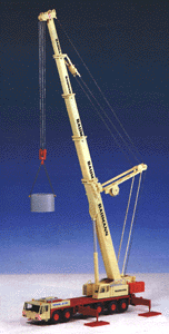 Construction Equipment -- Demag HC665 Crane w/Superlift Jib 7-3/8 x 4-5/8 x 16-1/4" 18.3 x 11.6 x 40.