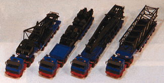 Special Bonus Edition set -- 10 Year Anniversary transport set 8 cars (3-10364,1-10366,2-10368, & 2-10407
