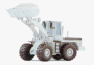 Construction-Wheel Loader -- Faun F1310 (white)
