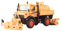 Construction -- Road Maintenance Unimog w/Plate Compacter