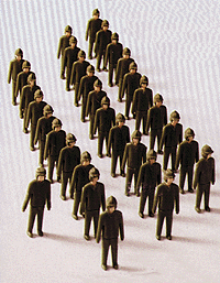 Military Figure Set from "Eisberg Kaserne" Assortment