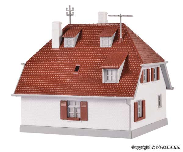 Bergwald Single-Family House -- Kit - 3-15/16 x 3-9/16 x 1-5/16" 10 x 9 x 11cm-2