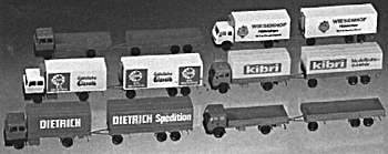 Truck Kits -- Double Bottom Assortment