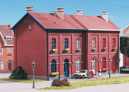 Limburgstrasse Apartment Building -- 10 x 4-3/16 x 4-15/16" 25 x 10.5 x 12.3cm