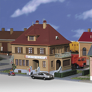 Grubenlicht House -- 5-15/16 x 5-5/16 x 5-1/2" 15 x 13.5 x 14cm