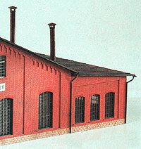 Add-On Stall for Roundhouse #405-39452 (Sold Separately) -- 3-1/2 x 6-1/8 x 2-15/16" 9 x 15.5 x 27.5cm