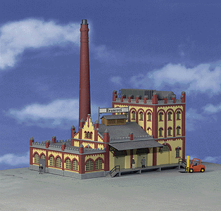 Storage and Delivery Building in Rheinfelden -- 11-1/4 x 7-11/16 6-5/16" 28 x 19.5 x 16cm