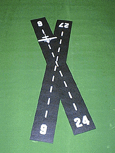 Airport Runway pkg(2) -- 3' 91.4cm
