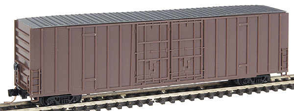 National Steel 60' Hi Cube Boxcar w/Double Plug Door - Assembled -- Undecorated