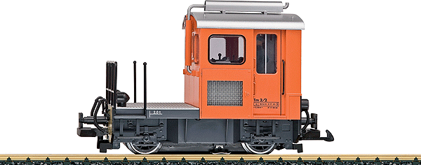 Tractor Locomotive - Standard DC -- Rhaetian Railways #Tm 2/2 17