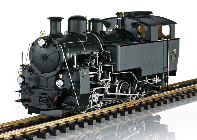 Class HG 4/4 0-4-4-0T Rack-Cog Locomotive - Sound and DCC -- Furka-Bergstrecke Steam Railway 701 (Era II, black)
