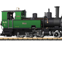 Class G 3/4 Steam 2-6-0T - Sound, DCC and Smoke -- Rhaetian Railroad #1 Rhatia (Era VI 2014, green, black)