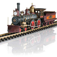 Golden Spike 4-4-0 Locomotive Commemorative Set with Wood Case - Sound and DCC -- Union Pacific #119, Central Pacific "Jupiter"