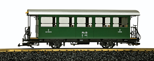 B 2081 Coach -- Rhaetian Railroad