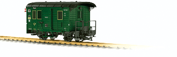 Baggage/Mail Car with Lighting