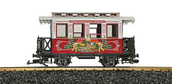 Christmas Passenger Car -- 2008